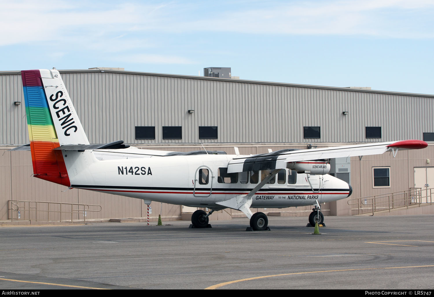 Aircraft Photo of N142SA | De Havilland Canada DHC-6-300 VistaLiner | Scenic Airlines | AirHistory.net #333107