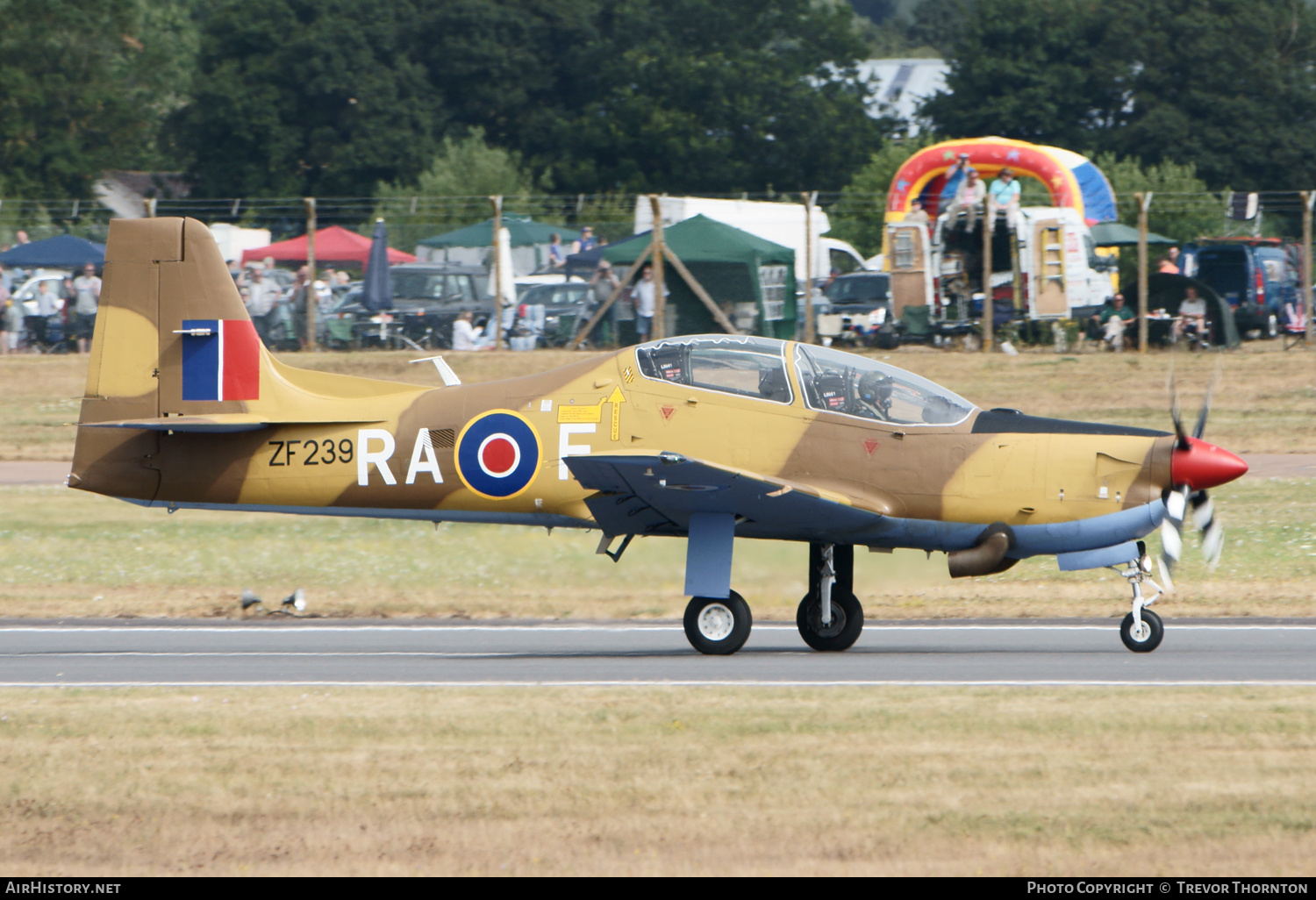 Aircraft Photo of ZF239 | Short S-312 Tucano T1 | UK - Air Force | AirHistory.net #333118