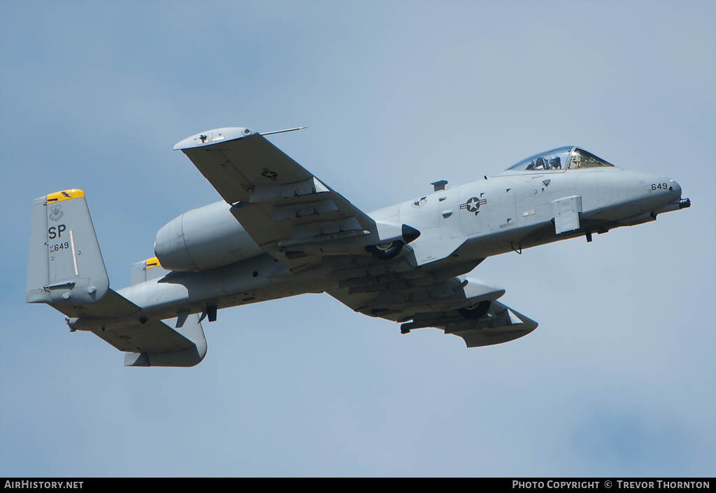 Aircraft Photo of 82-0649 / AF82-649 | Fairchild A-10C Thunderbolt II | USA - Air Force | AirHistory.net #333123