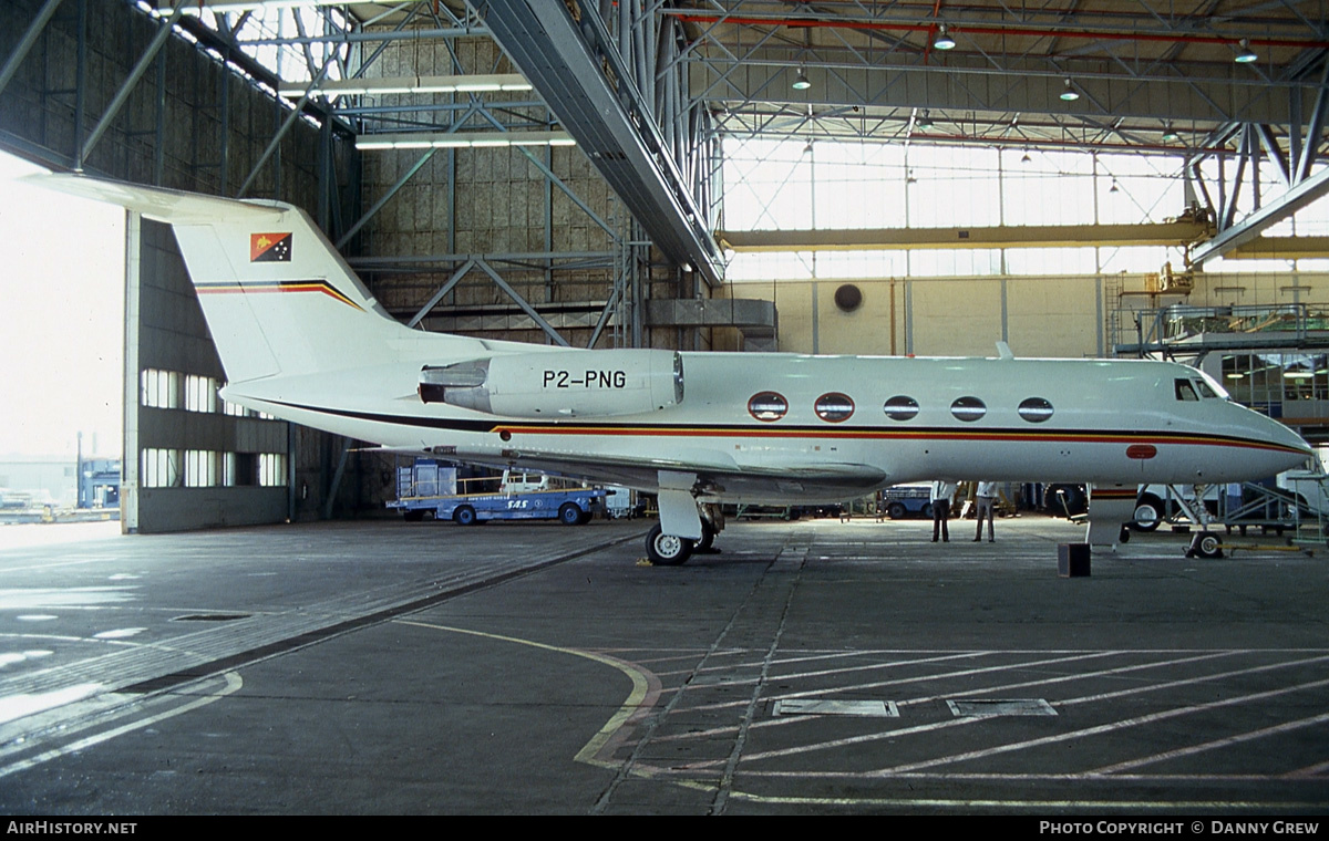 Aircraft Photo of P2-PNG | Grumman G-1159 Gulfstream II-SP | Papua New Guinea Government | AirHistory.net #333126