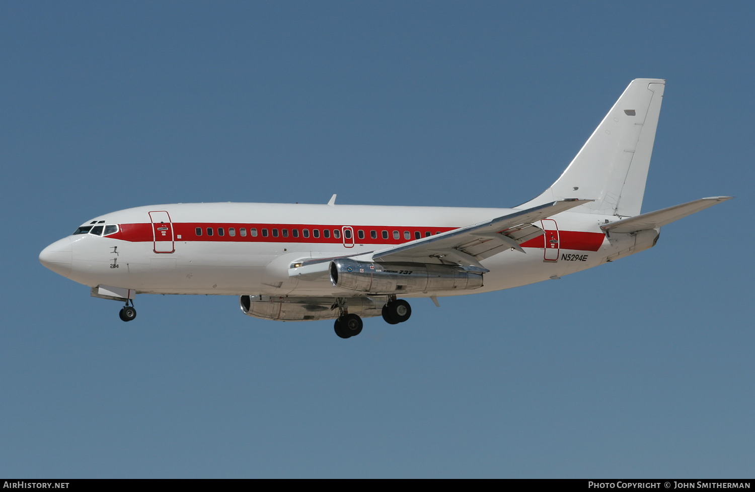 Aircraft Photo of N5294E | Boeing CT-43A (737-253/Adv) | EG & G - Edgerton, Germeshausen, and Grier | AirHistory.net #333128