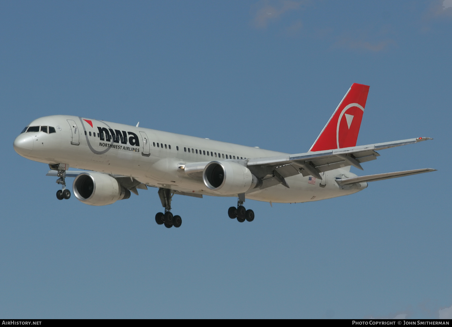 Aircraft Photo of N527US | Boeing 757-251 | Northwest Airlines | AirHistory.net #333130