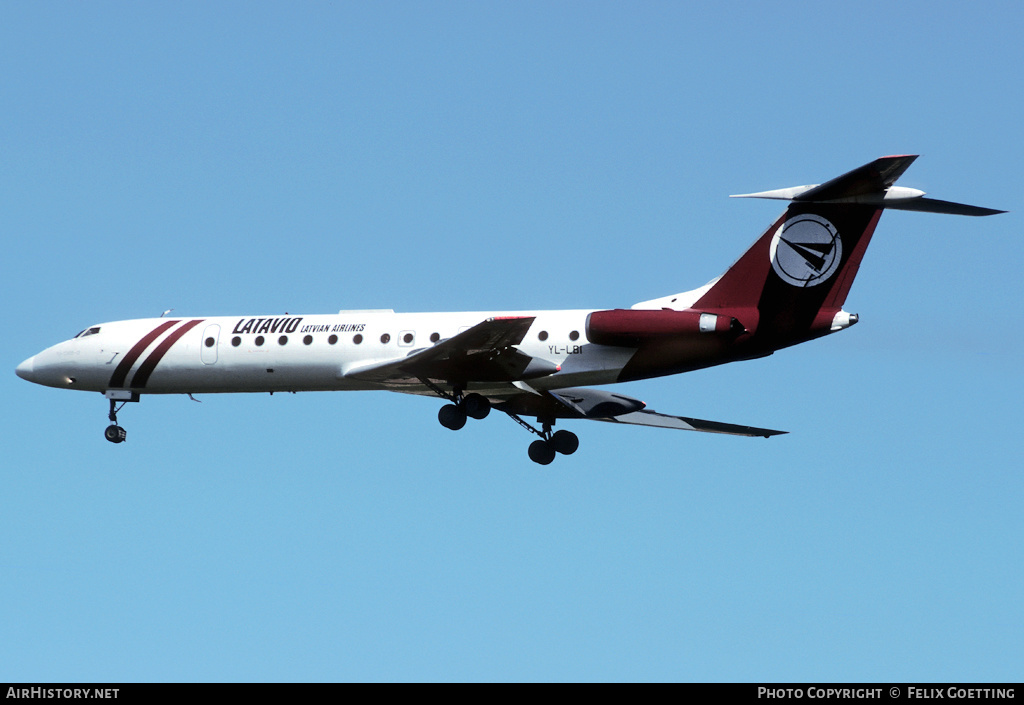Aircraft Photo of YL-LBI | Tupolev Tu-134B-3 | Latavio - Latvian Airlines | AirHistory.net #333136