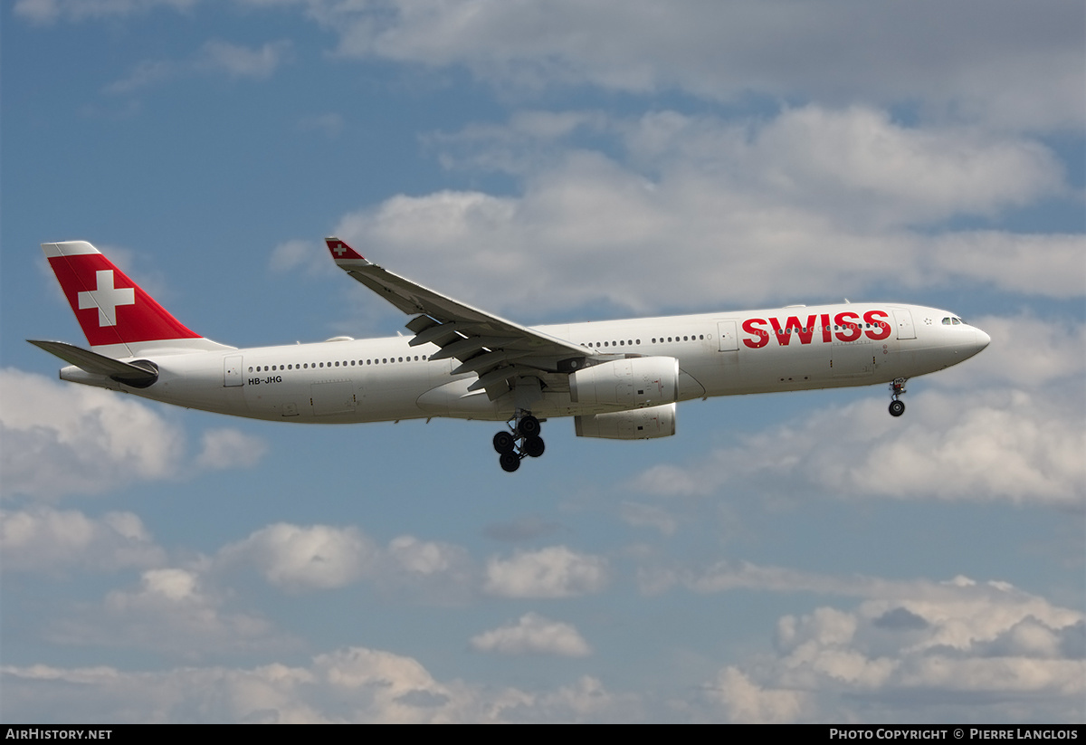 Aircraft Photo of HB-JHG | Airbus A330-343 | Swiss International Air Lines | AirHistory.net #333151