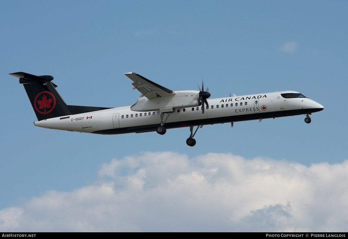 Aircraft Photo of C-GGOY | Bombardier DHC-8-402 Dash 8 | Air Canada Express | AirHistory.net #333154