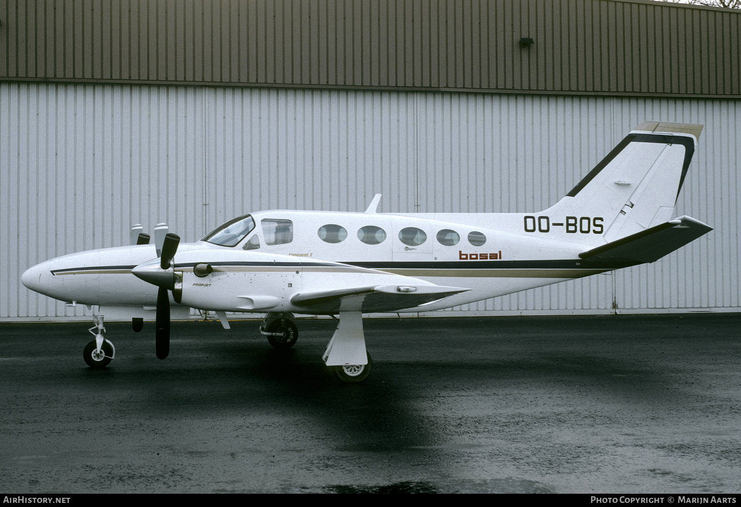 Aircraft Photo of OO-BOS | Cessna 425 Conquest I | Bosal International | AirHistory.net #333159