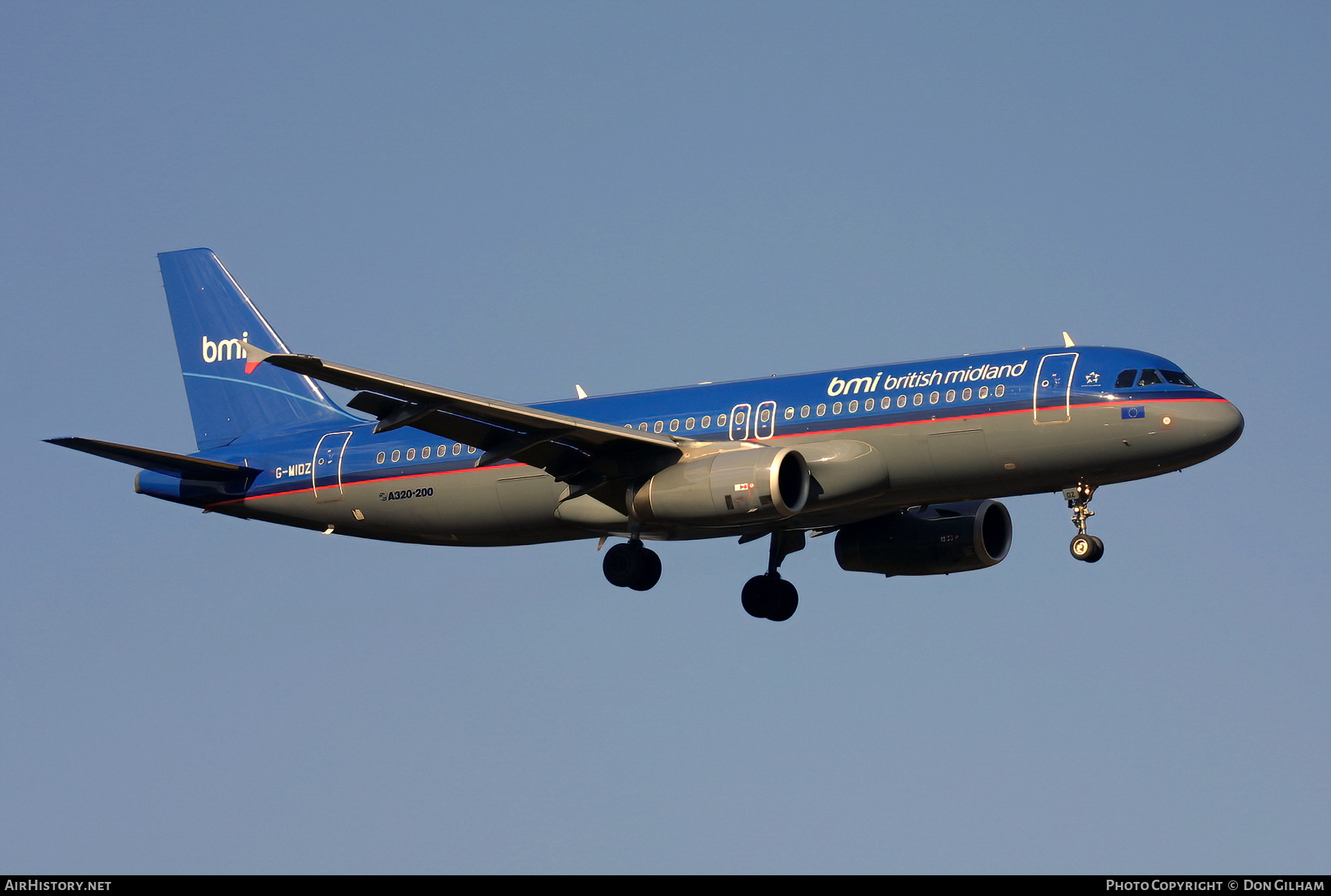 Aircraft Photo of G-MIDZ | Airbus A320-232 | BMI - British Midland International | AirHistory.net #333161