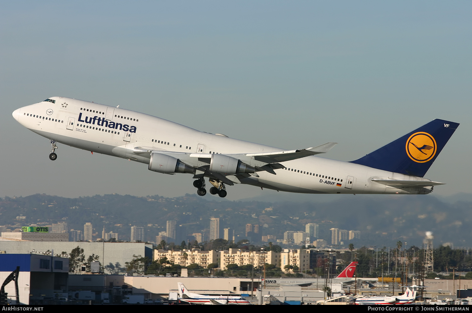 Aircraft Photo of D-ABVF | Boeing 747-430 | Lufthansa | AirHistory.net #333170