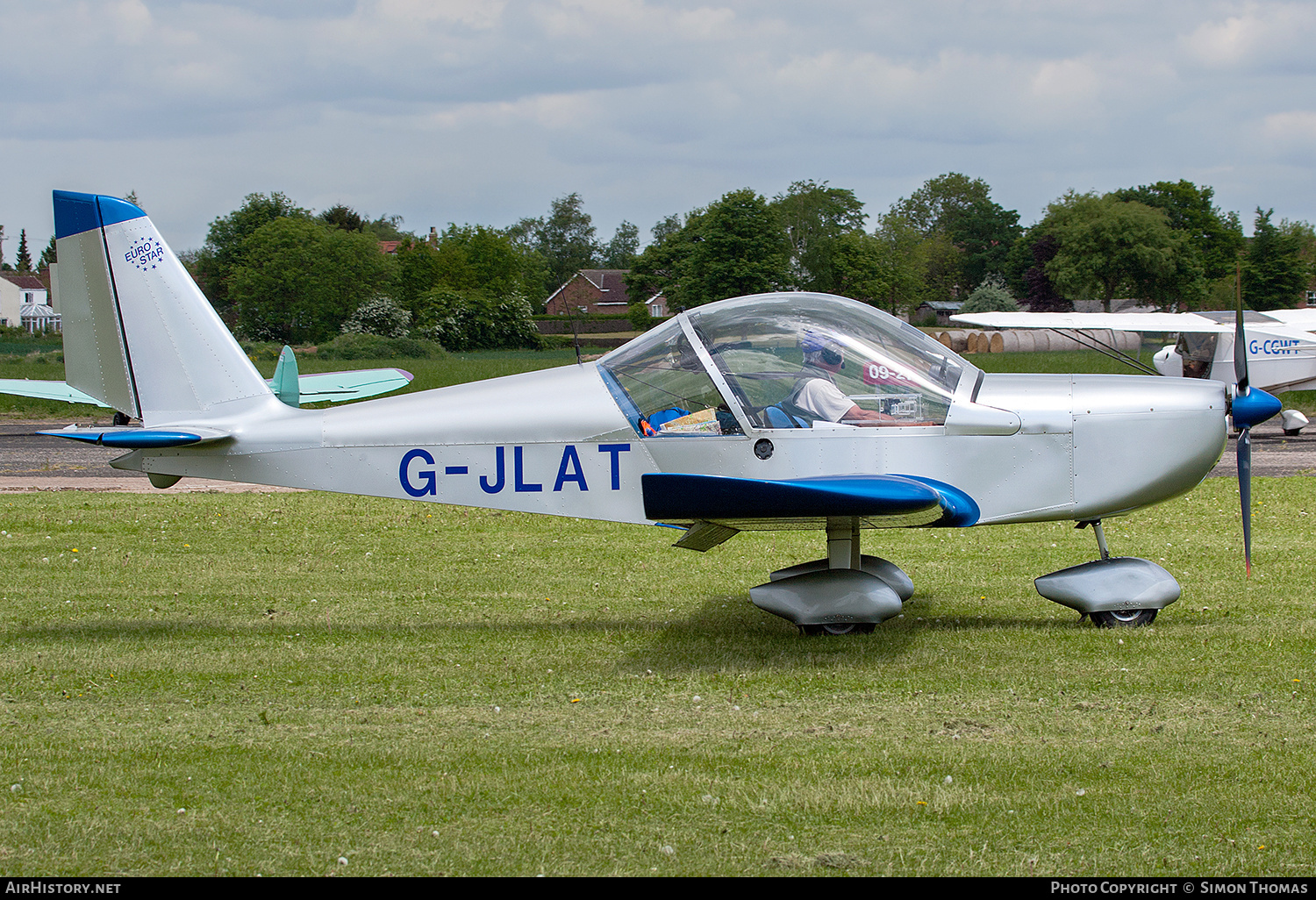 Aircraft Photo of G-JLAT | Evektor-Aerotechnik EV-97 Eurostar | AirHistory.net #333175