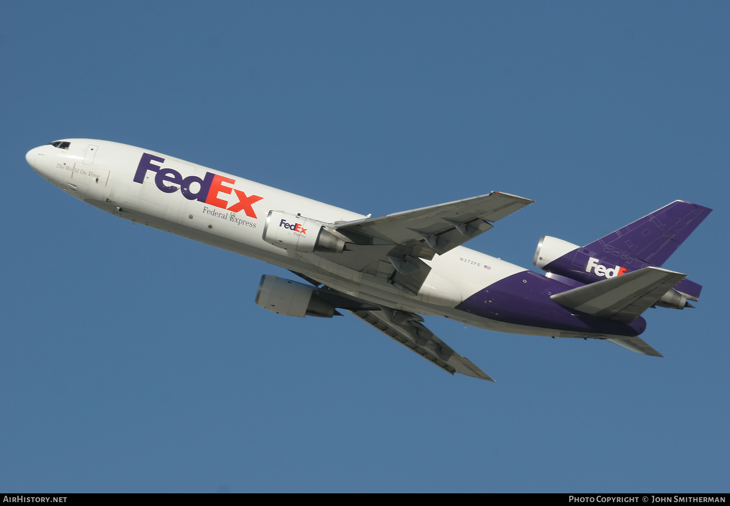 Aircraft Photo of N372FE | McDonnell Douglas DC-10-10(F) | Fedex - Federal Express | AirHistory.net #333181