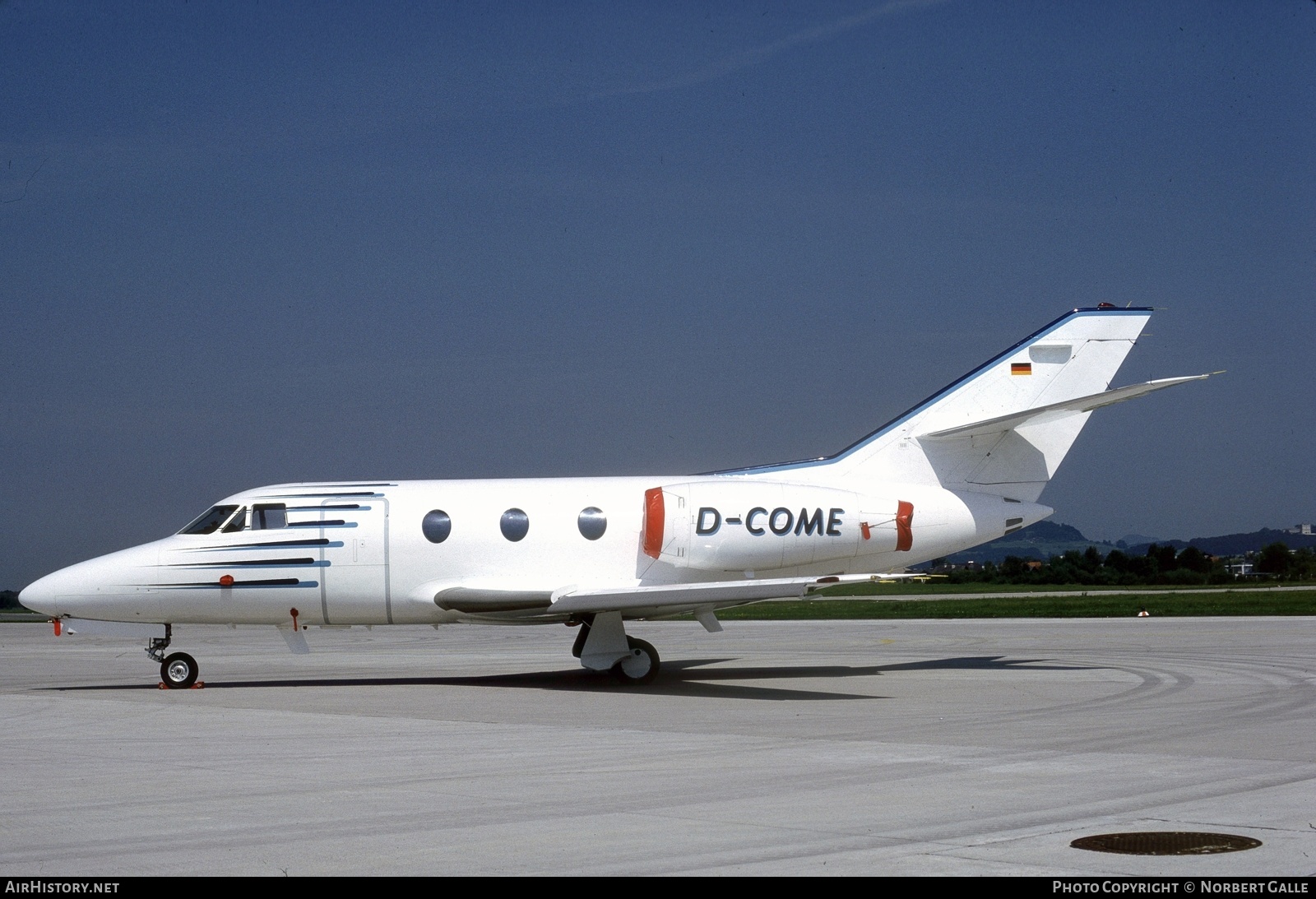 Aircraft Photo of D-COME | Dassault Falcon 10 | AirHistory.net #333189
