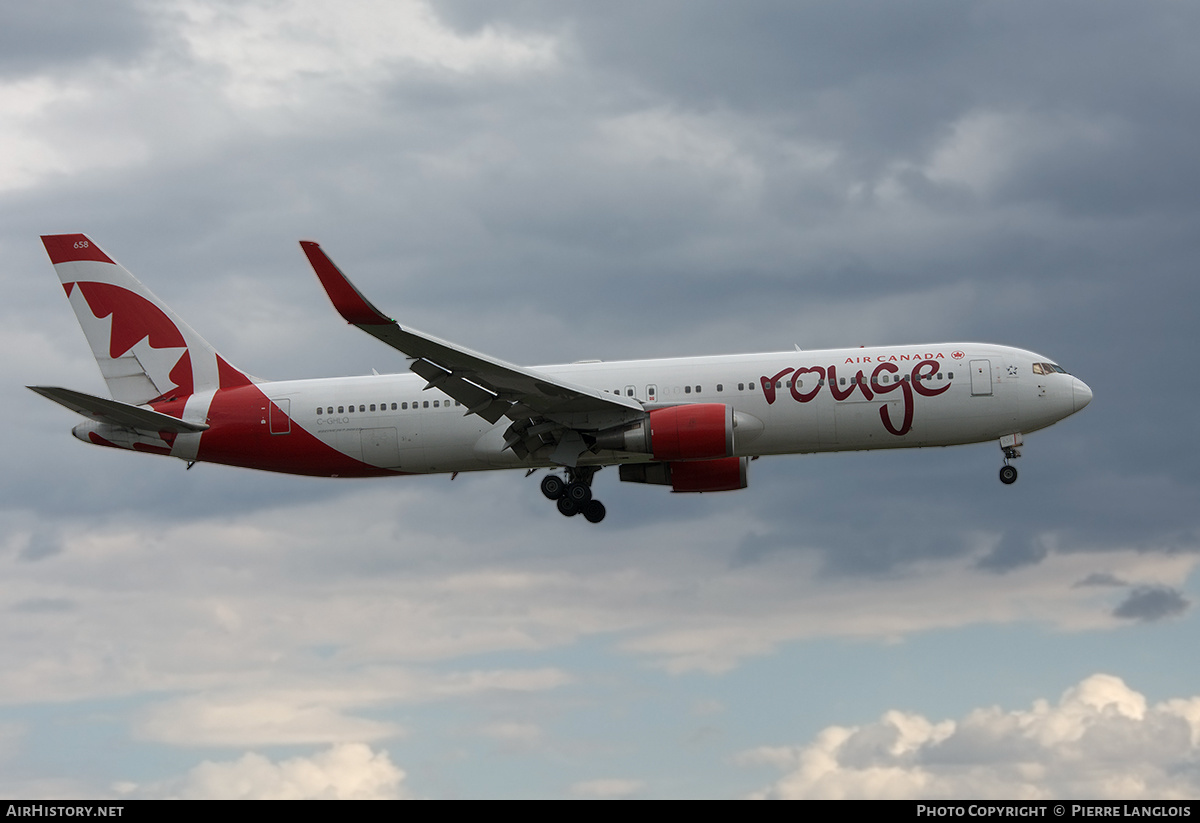 Aircraft Photo of C-GHLQ | Boeing 767-333/ER | Air Canada Rouge | AirHistory.net #333196