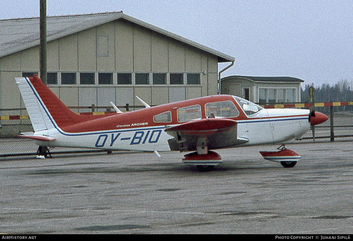 Aircraft Photo of OY-BIO | Piper PA-28-181 Archer | Mobair | AirHistory.net #333202