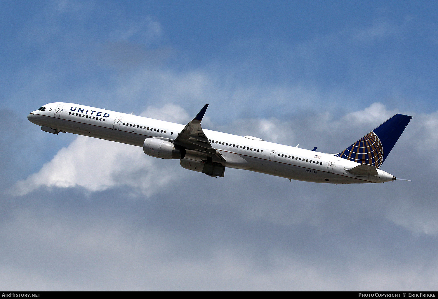 Aircraft Photo of N57855 | Boeing 757-324 | Continental Airlines | AirHistory.net #333203
