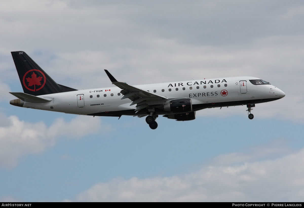 Aircraft Photo of C-FRQM | Embraer 175LR (ERJ-170-200LR) | Air Canada Express | AirHistory.net #333208