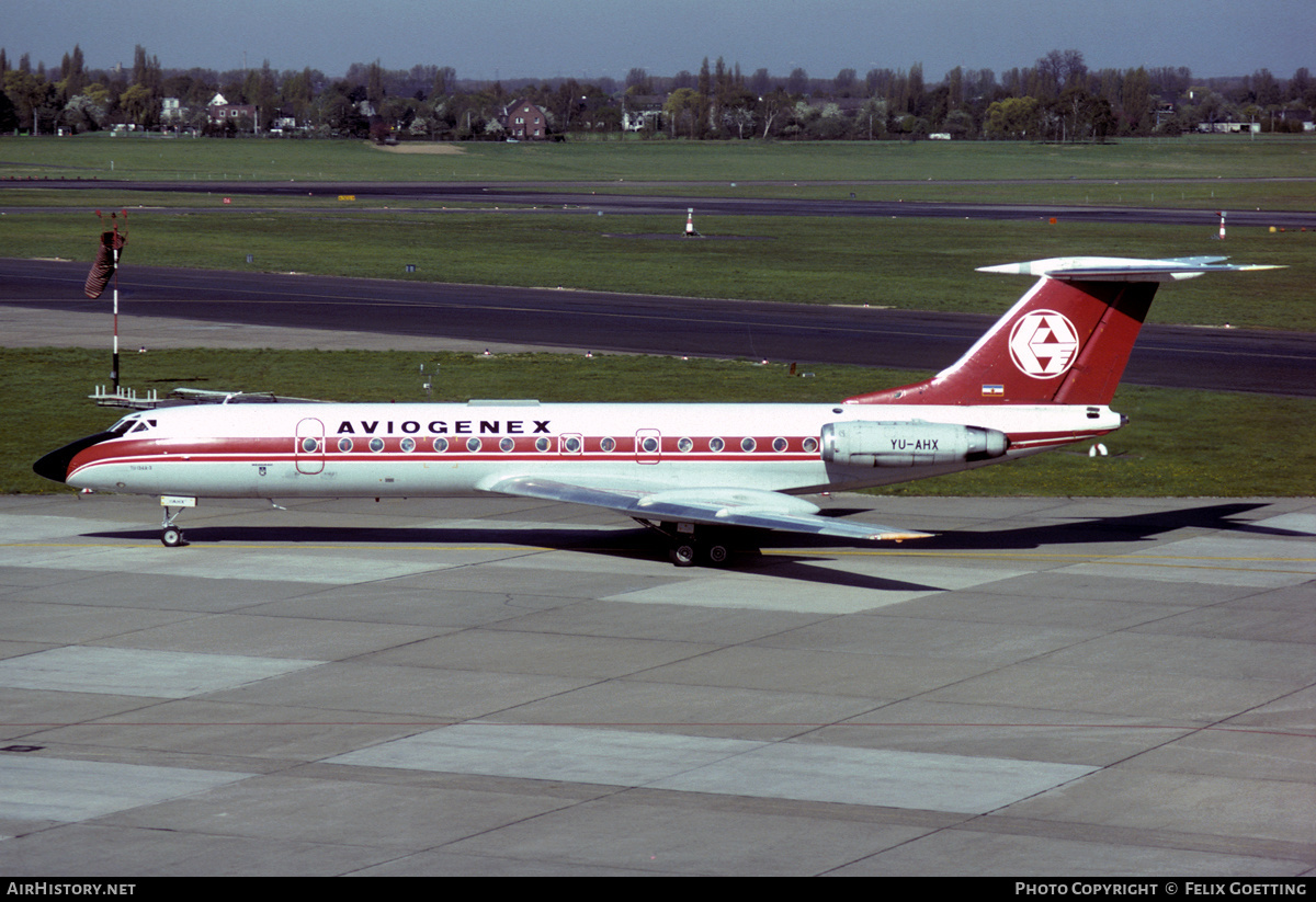 Aircraft Photo of YU-AHX | Tupolev Tu-134A-3 | Aviogenex | AirHistory.net #333209