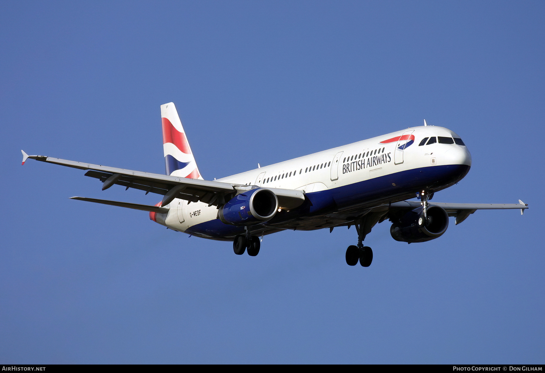 Aircraft Photo of G-MEDF | Airbus A321-231 | British Airways | AirHistory.net #333222