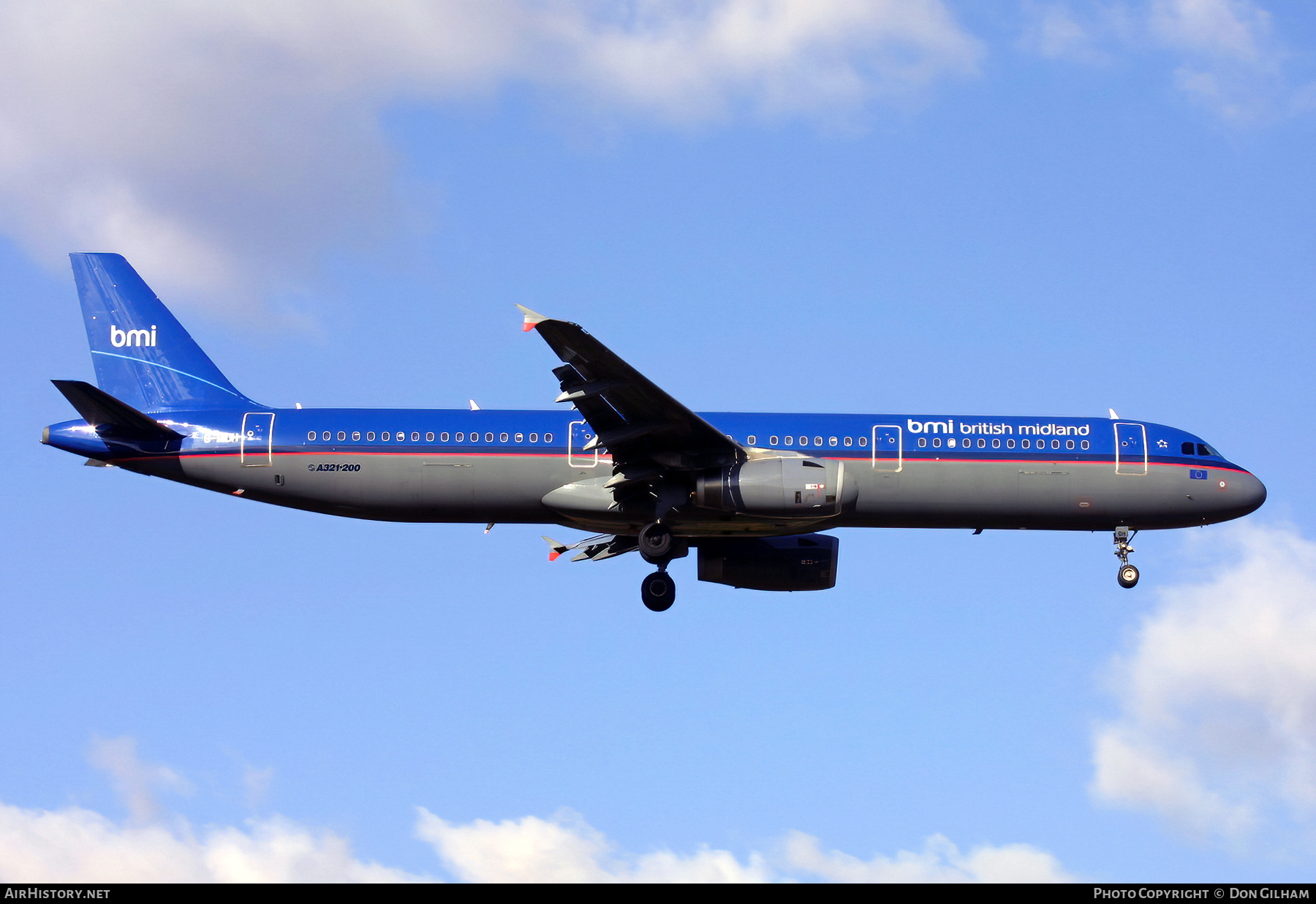 Aircraft Photo of G-MIDH | Airbus A321-231 | BMI - British Midland International | AirHistory.net #333223