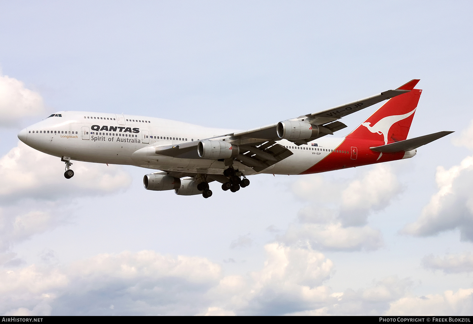Aircraft Photo of VH-OJP | Boeing 747-438 | Qantas | AirHistory.net #333229