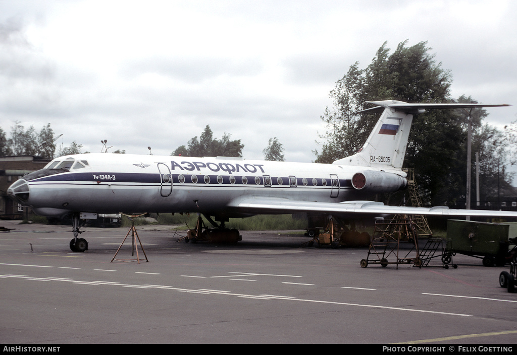 Aircraft Photo of RA-65005 | Tupolev Tu-134A-3 | Aeroflot | AirHistory.net #333232
