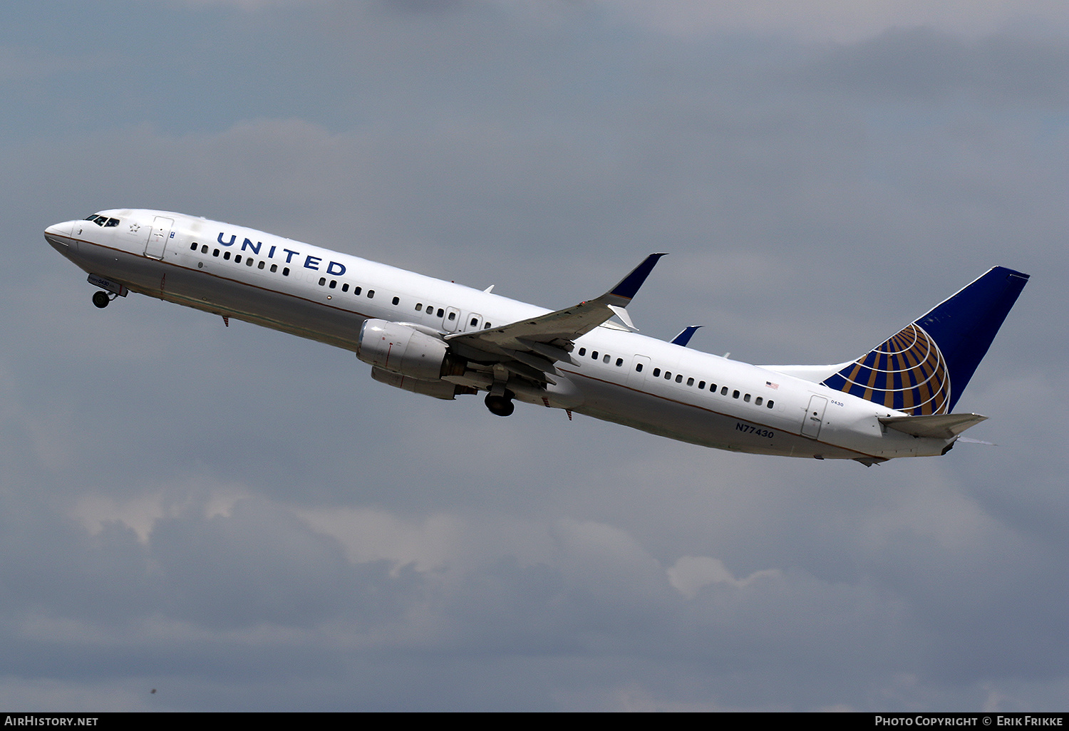 Aircraft Photo of N77430 | Boeing 737-924/ER | United Airlines | AirHistory.net #333234