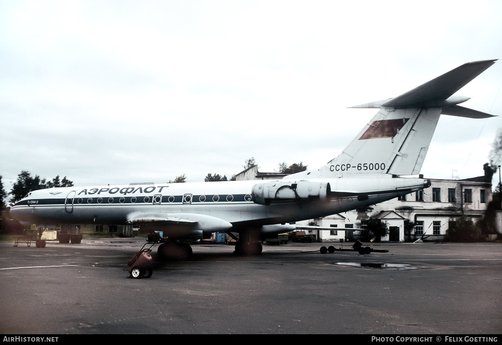 Aircraft Photo of CCCP-65000 | Tupolev Tu-134A-3 | Aeroflot | AirHistory.net #333240