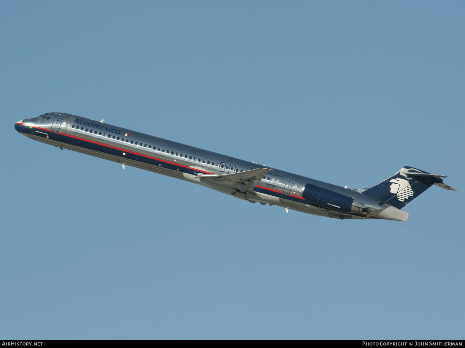 Aircraft Photo of N161PL | McDonnell Douglas MD-88 | AeroMéxico | AirHistory.net #333250