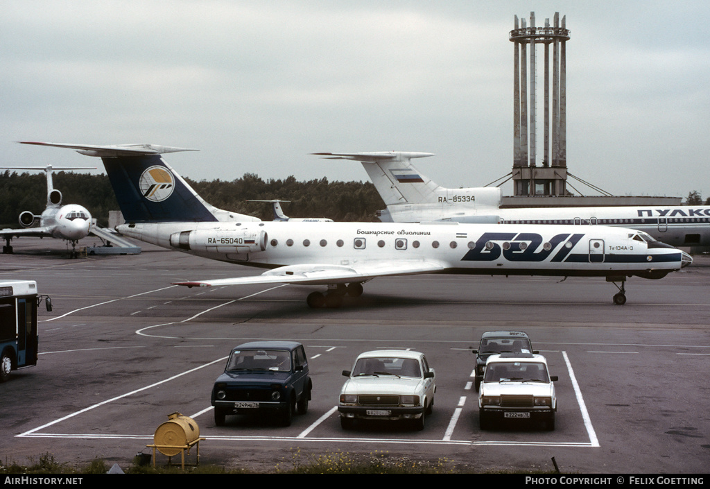 Aircraft Photo of RA-65040 | Tupolev Tu-134A-3 | BAL Bashkirian Airlines | AirHistory.net #333272