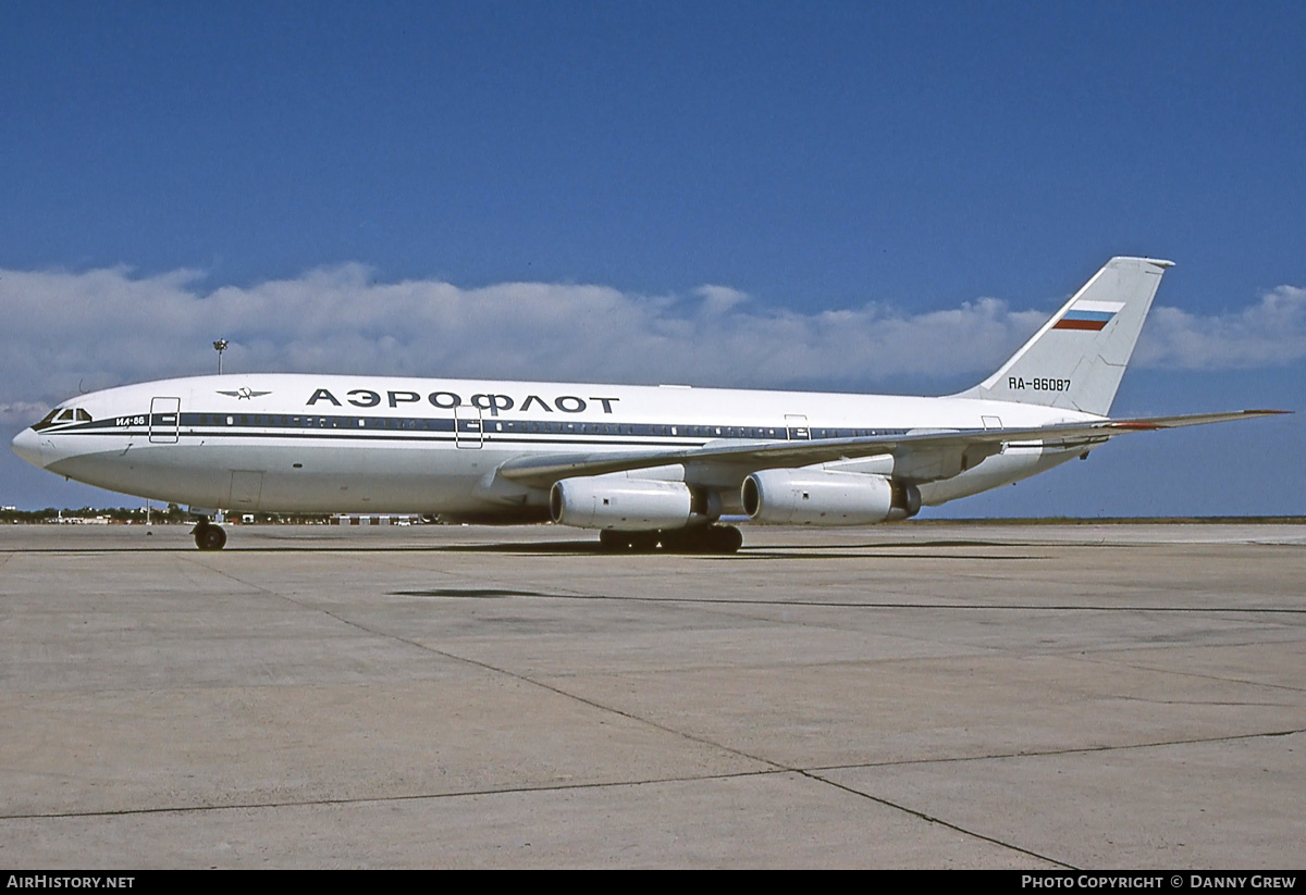 Aircraft Photo of RA-86087 | Ilyushin Il-86 | Aeroflot | AirHistory.net #333297