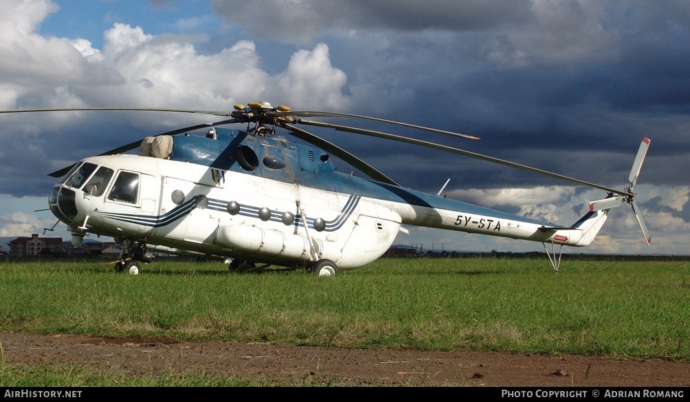 Aircraft Photo of 5Y-STA | Mil Mi-17V-5 (Mi-8MTV-5) | Kenya Police | AirHistory.net #333303