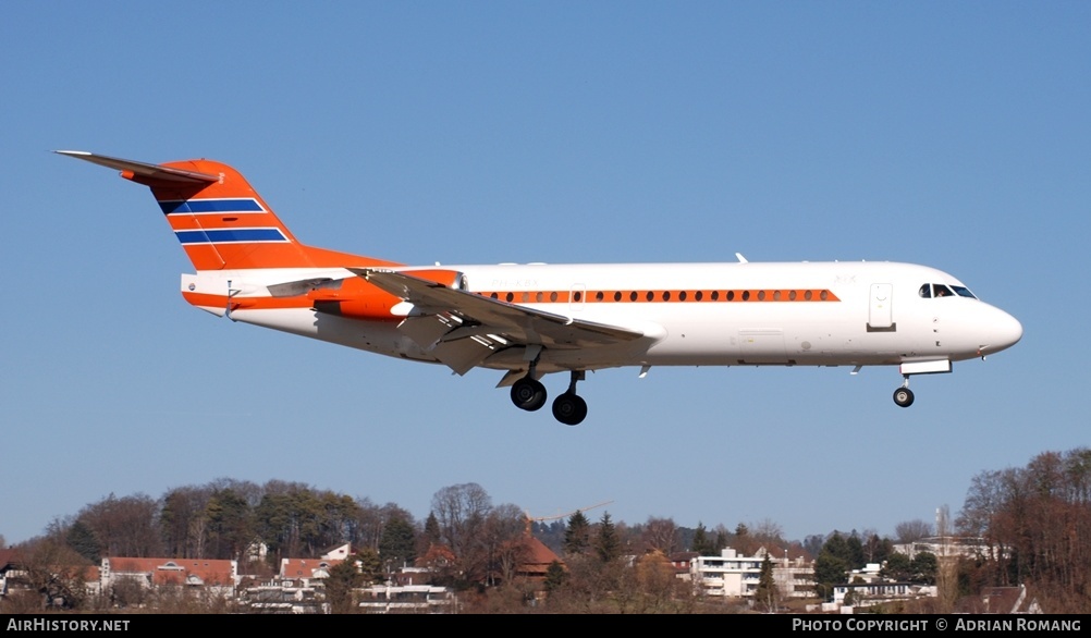 Aircraft Photo of PH-KBX | Fokker 70 (F28-0070) | Netherlands Government | AirHistory.net #333311