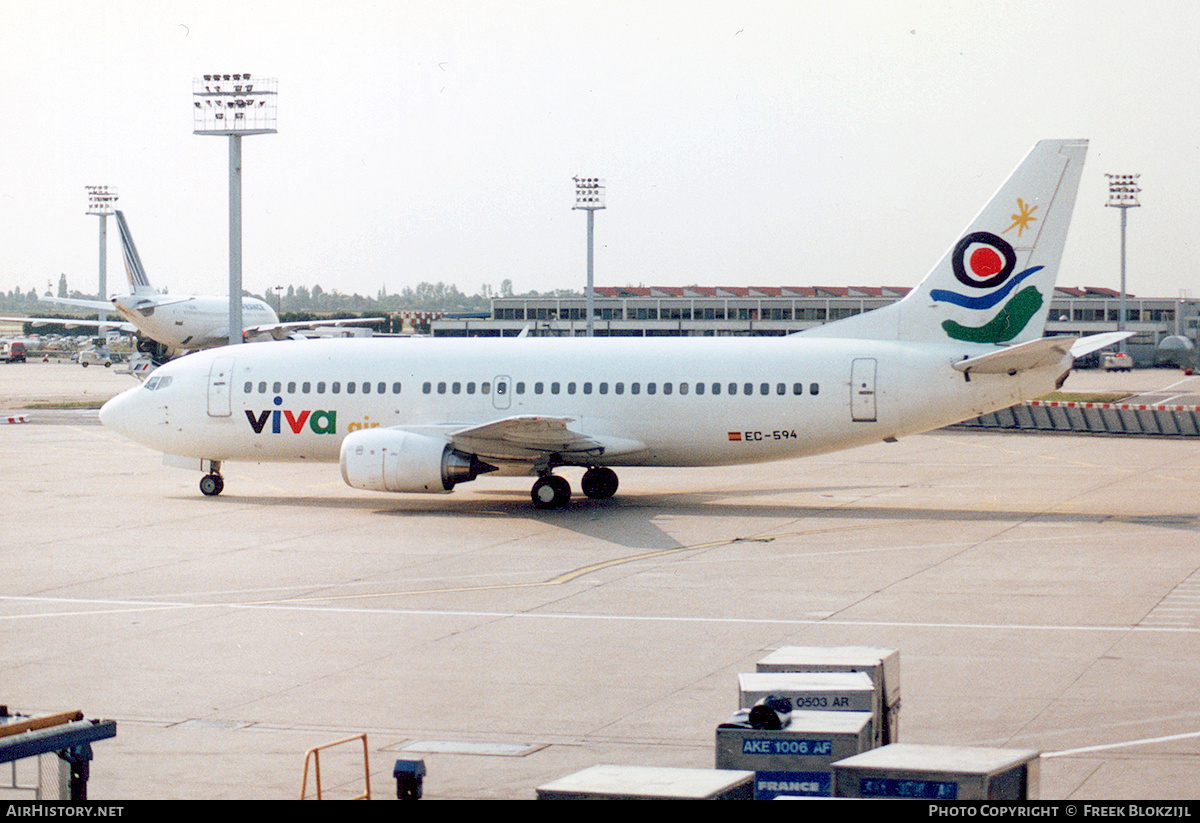 Aircraft Photo of EC-594 | Boeing 737-3Q8 | Viva Air | AirHistory.net #333320