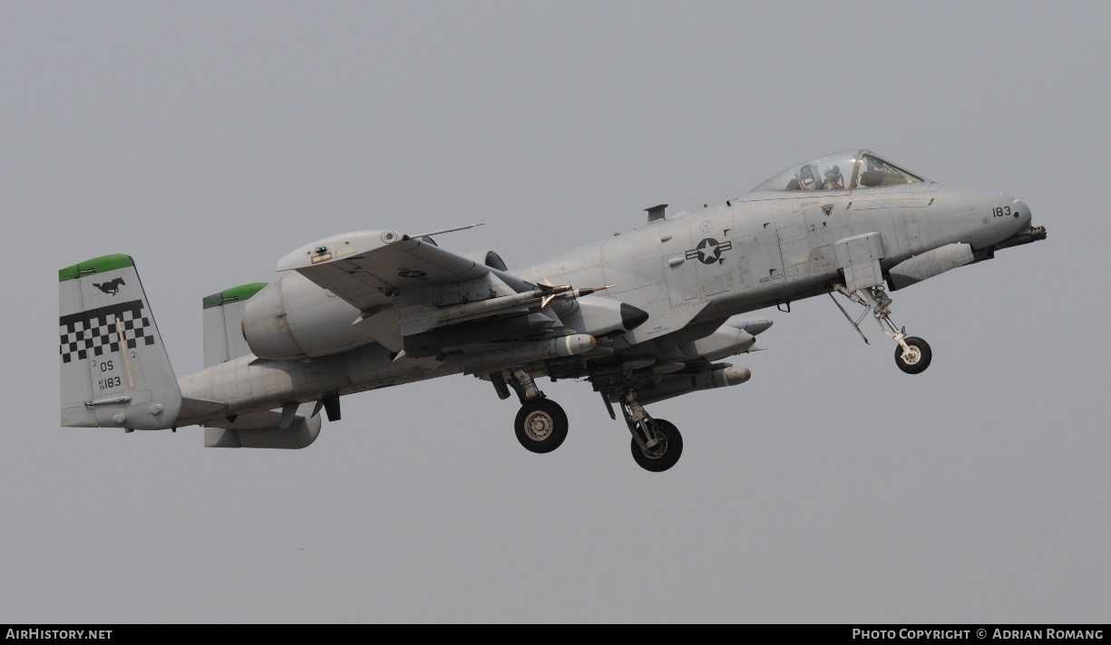 Aircraft Photo of 79-0183 | Fairchild A-10A Thunderbolt II | USA - Air Force | AirHistory.net #333324