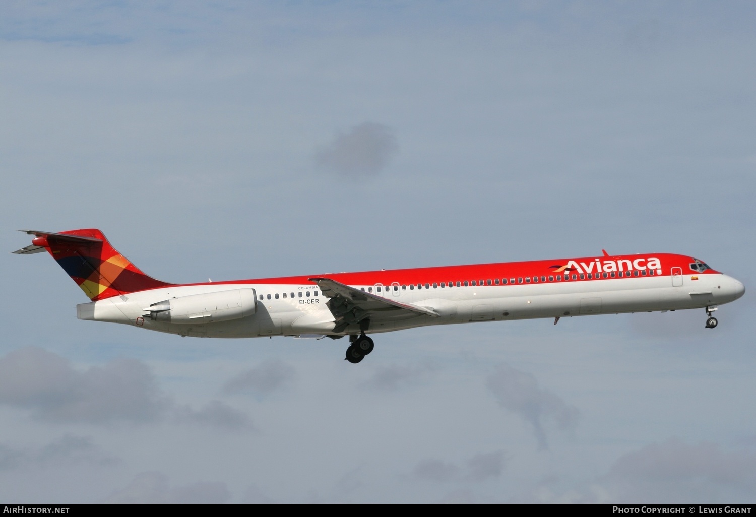 Aircraft Photo of EI-CER | McDonnell Douglas MD-83 (DC-9-83) | Avianca | AirHistory.net #333350
