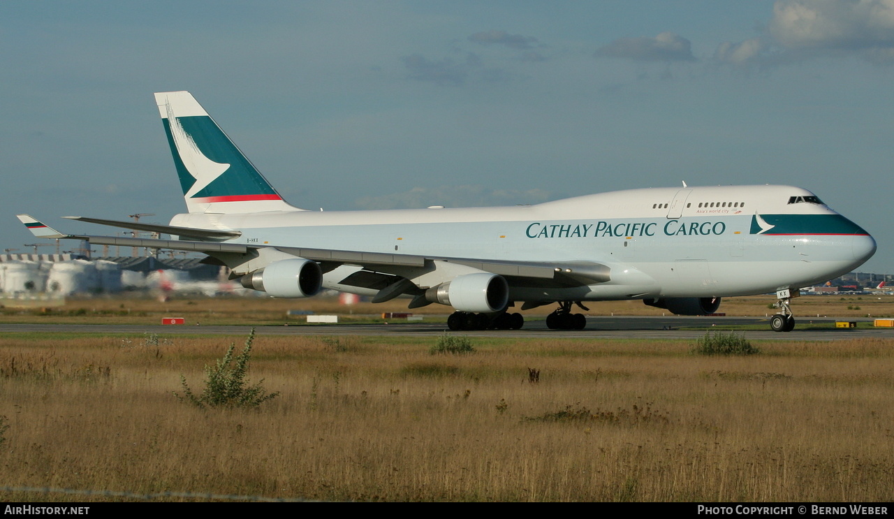 Aircraft Photo of B-HKX | Boeing 747-412(BCF) | Cathay Pacific Airways Cargo | AirHistory.net #333362
