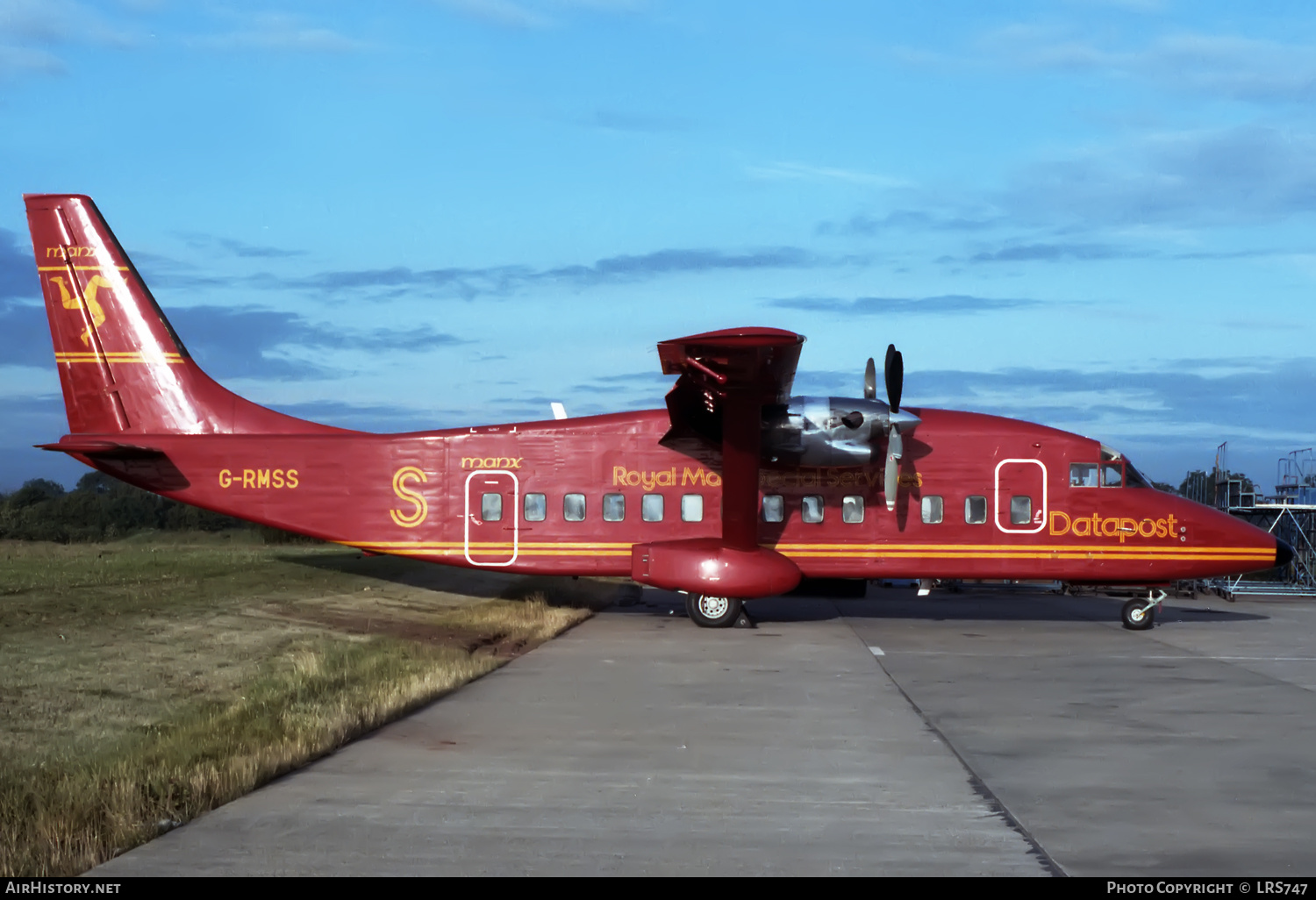 Aircraft Photo of G-RMSS | Short 360-100 | Datapost | AirHistory.net #333364