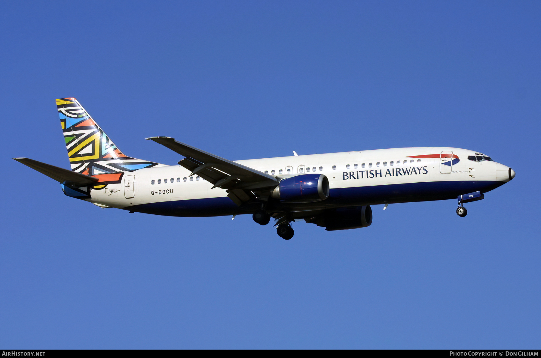 Aircraft Photo of G-DOCU | Boeing 737-436 | British Airways | AirHistory.net #333374