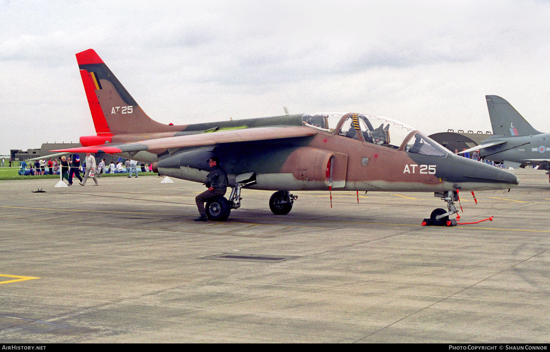 Aircraft Photo of AT25 | Dassault-Dornier Alpha Jet 1B | Belgium - Air Force | AirHistory.net #333375