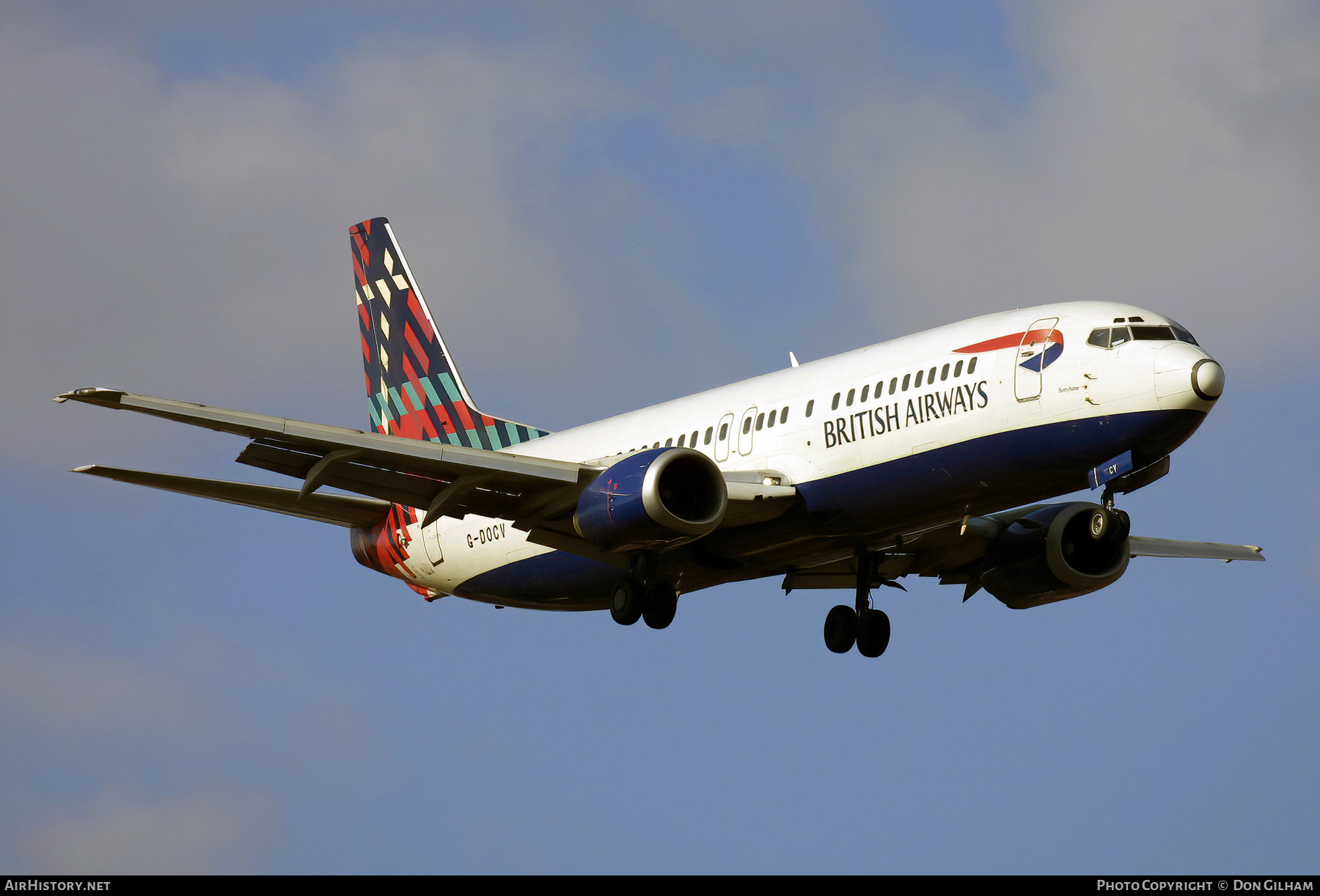 Aircraft Photo of G-DOCV | Boeing 737-436 | British Airways | AirHistory.net #333380