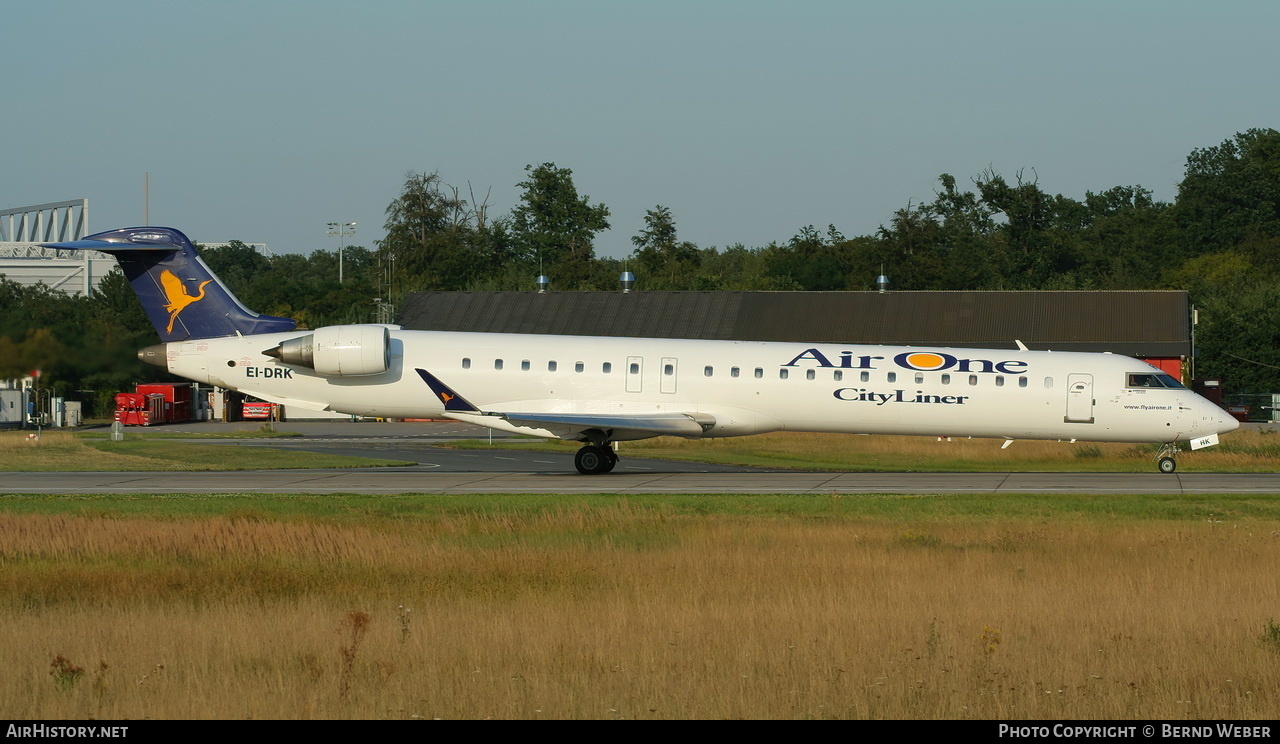 Aircraft Photo of EI-DRK | Bombardier CRJ-900ER (CL-600-2D24) | Air One CityLiner | AirHistory.net #333395