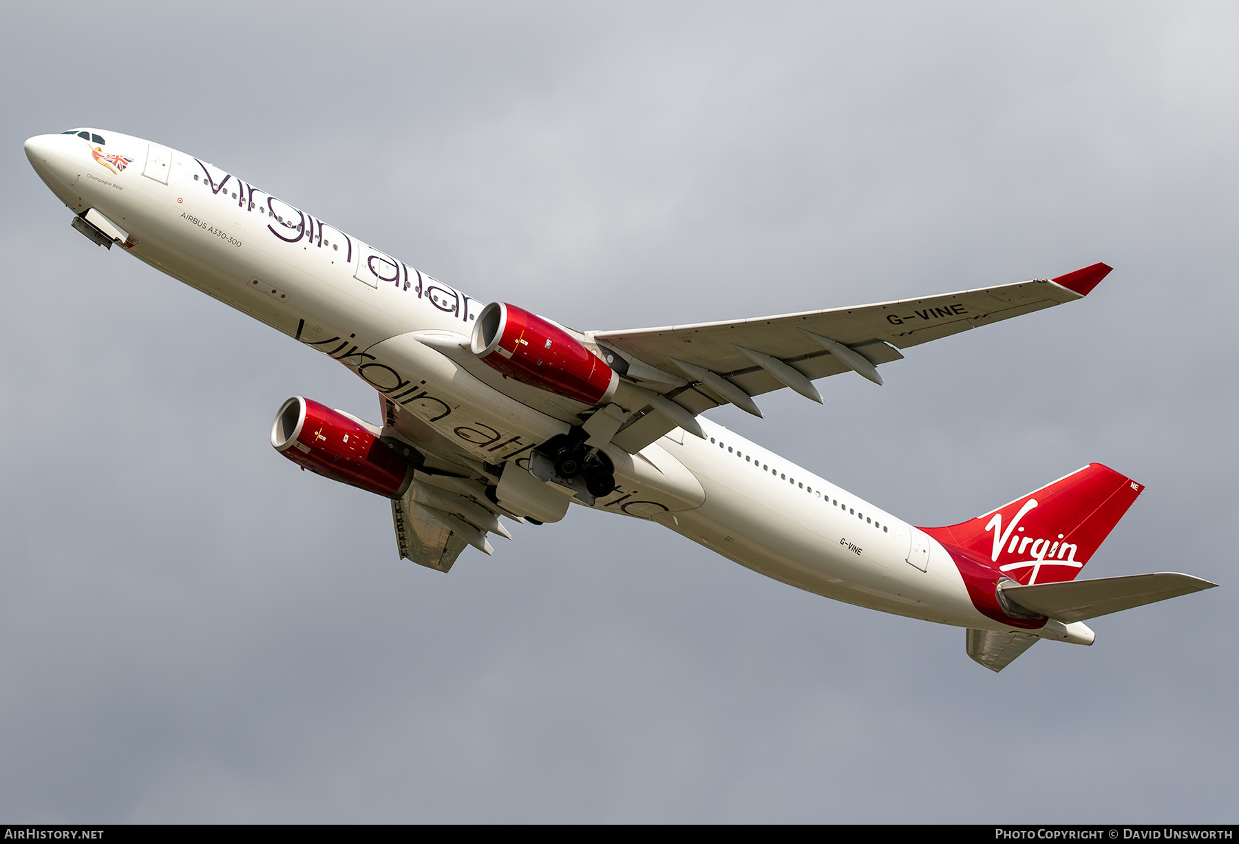 Aircraft Photo of G-VINE | Airbus A330-343 | Virgin Atlantic Airways | AirHistory.net #333398