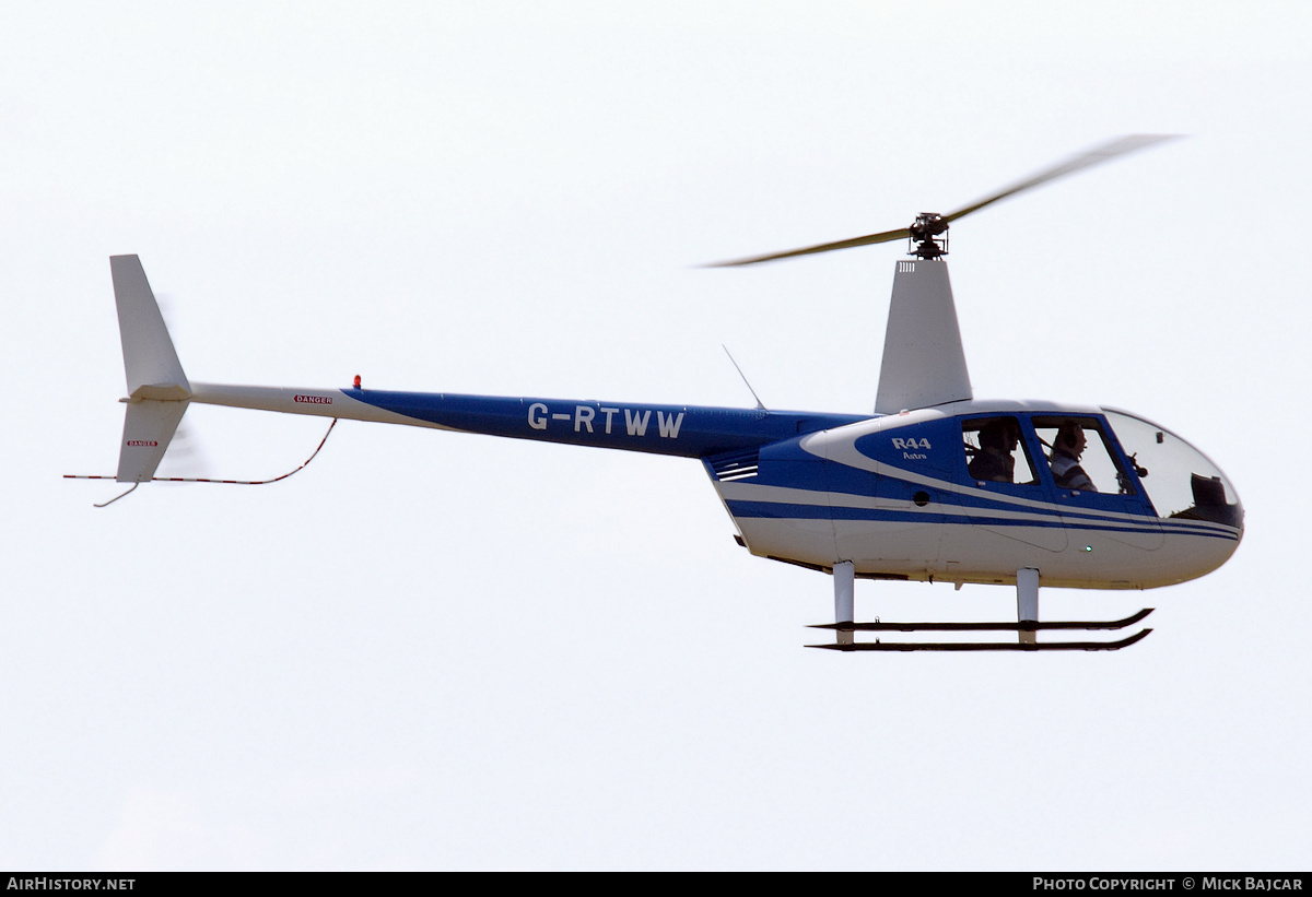 Aircraft Photo of G-RTWW | Robinson R-44 Astro | AirHistory.net #333413