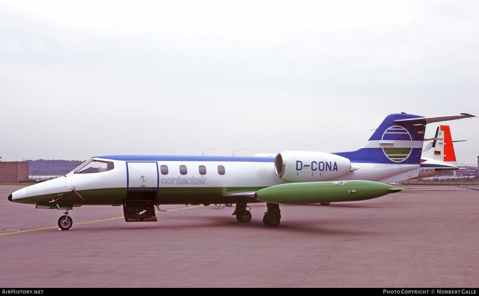 Aircraft Photo of D-CONA | Gates Learjet 35A | Contactair Flugdienst | AirHistory.net #333423