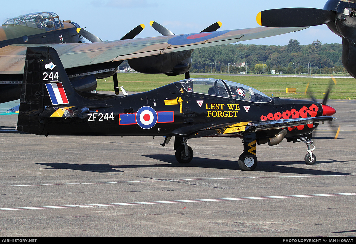 Aircraft Photo of ZF244 | Short S-312 Tucano T1 | UK - Air Force | AirHistory.net #333429