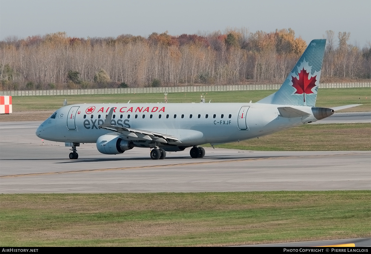 Aircraft Photo of C-FXJF | Embraer 175LR (ERJ-170-200LR) | Air Canada Express | AirHistory.net #333435