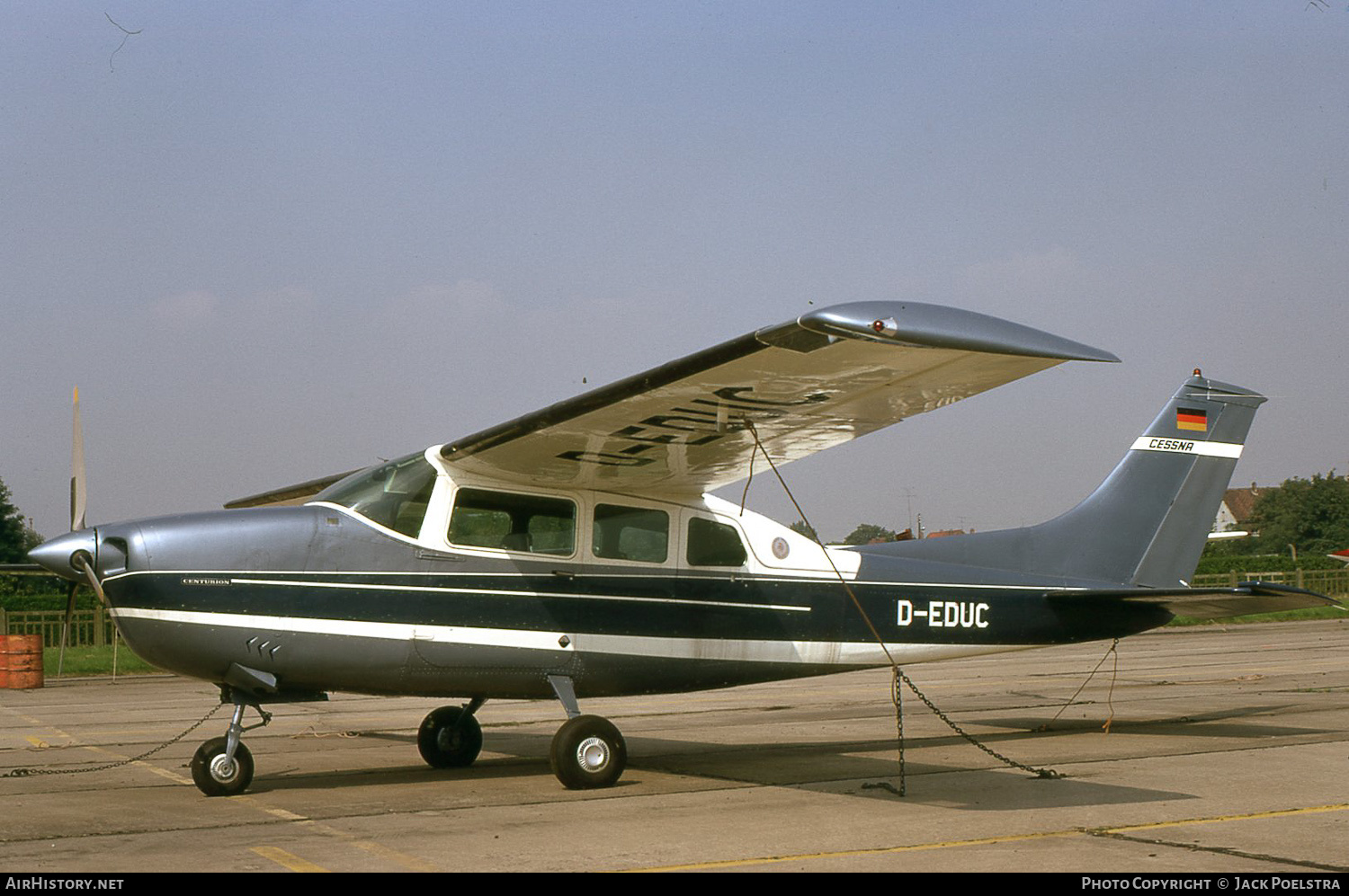 Aircraft Photo of D-EDUC | Cessna 210J Centurion | AirHistory.net #333450