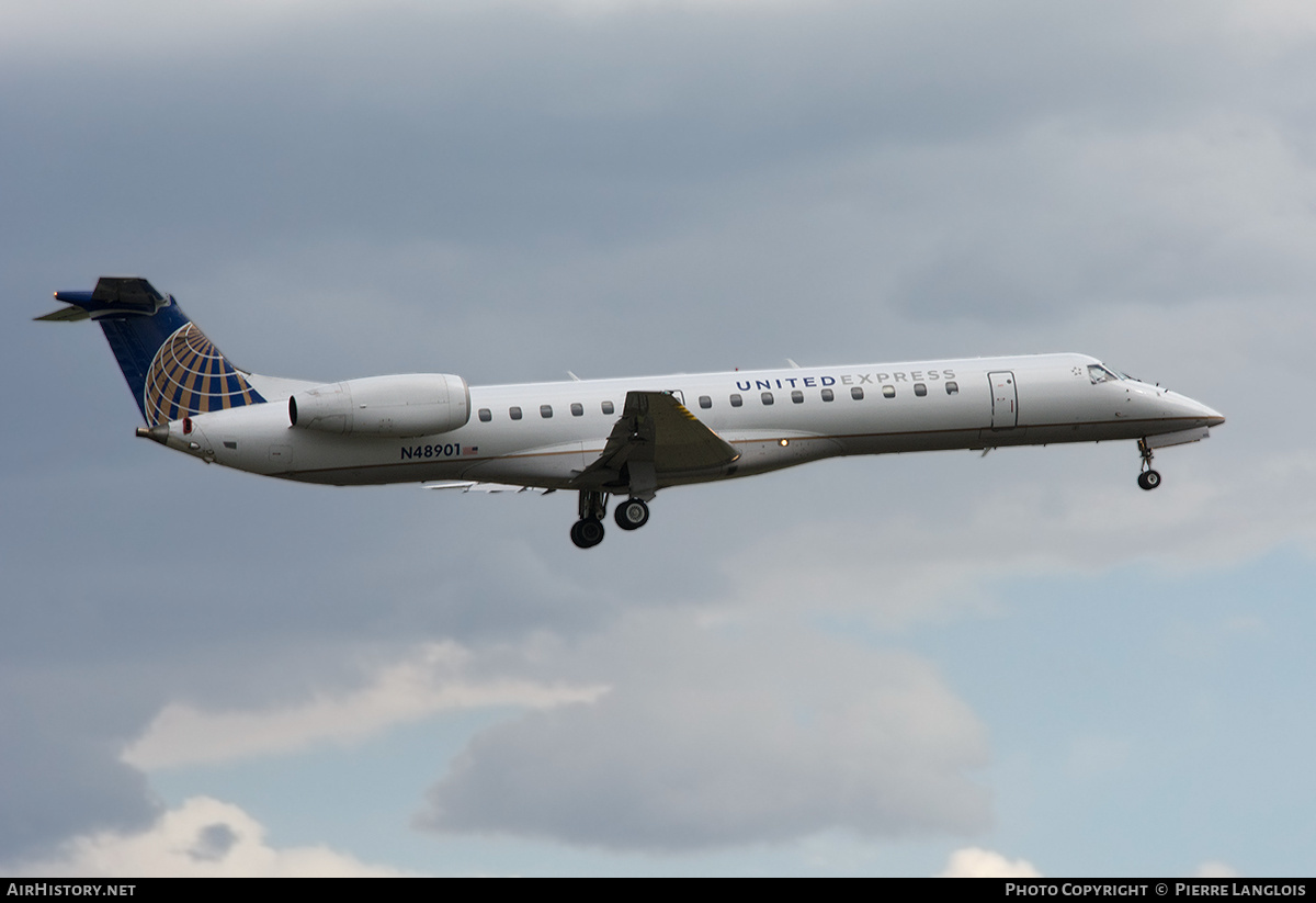 Aircraft Photo of N48901 | Embraer ERJ-145LR (EMB-145LR) | United Express | AirHistory.net #333456