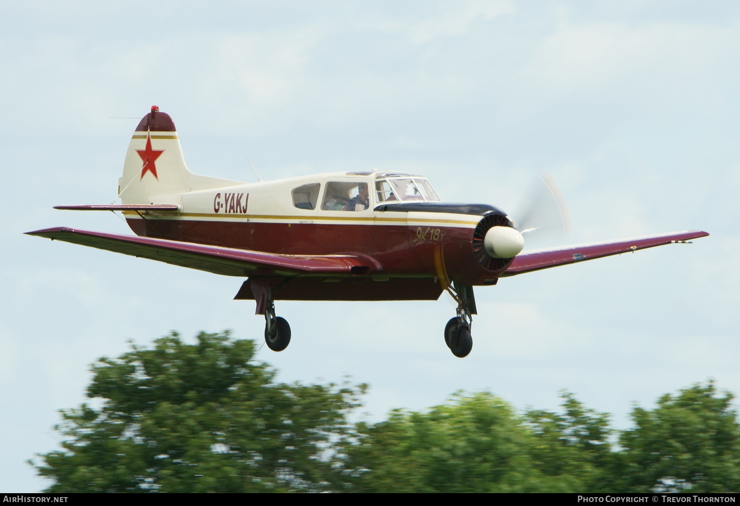 Aircraft Photo of G-YAKJ | Yakovlev Yak-18T | Russia - Air Force | AirHistory.net #333461