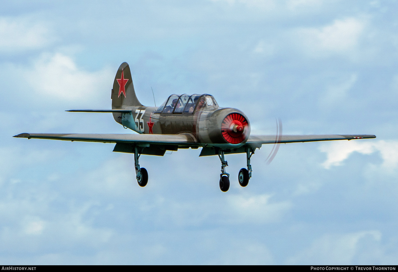 Aircraft Photo of G-YAKH | Yakovlev Yak-52 | Russia - Air Force | AirHistory.net #333471