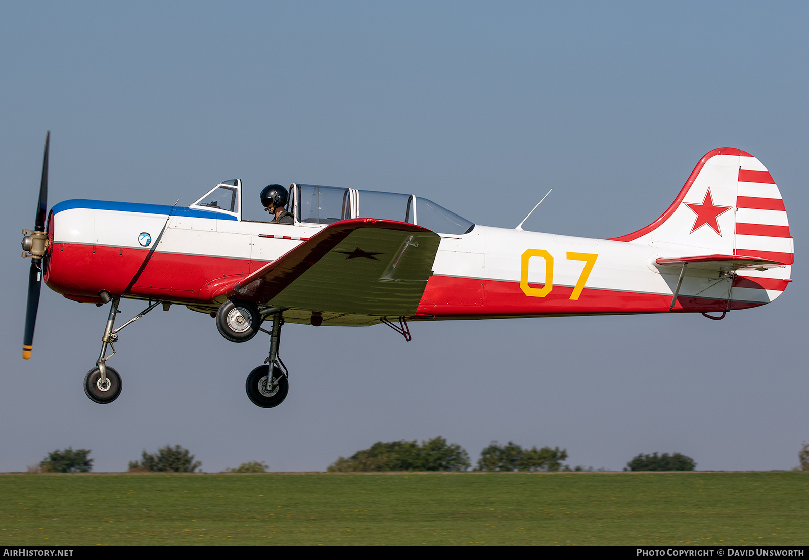 Aircraft Photo of RA-3585K / 07 | Yakovlev Yak-52 | Russia - Air Force | AirHistory.net #333474